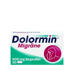 Dolormin Migräne 400 mg Ibuprofen bei Migränekopfschmerzen