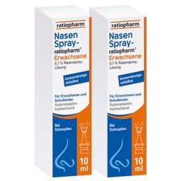Nasenspray-ratiopharm Erwachsene - bei Schnupfen