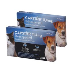 Capstar® 11,4 mg gegen Flohbefall bei Katzen und kleinen Hunden