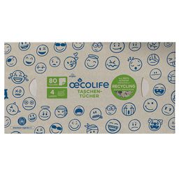 oecolife Taschentücher Good Vibes RECYCLING