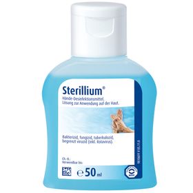 Sterillium 50ml als Ganzjahresprodukt für die hygienische und chirurgische Händedesinfektion. Zur Vorbeugung von Infektionen