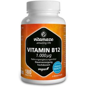 VITAMIN B12 1.000 µg hochdosiert vegan