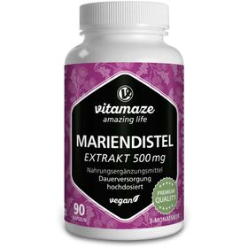 vitamaze MARIENDISTEL 500 mg Extrakt hochdosiert