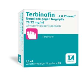 Terbinafin - 1 A Pharma® Nagellack gegen Nagelpilz
