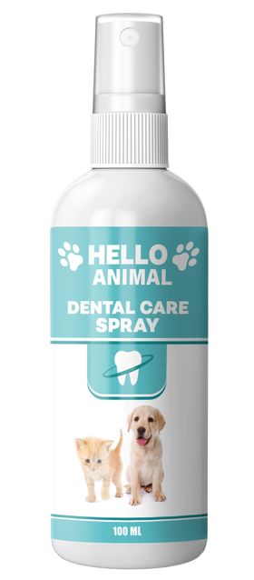 Hello Animal® Dentalspray für Hunde | Gegen Zahnstein