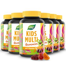Nature's Way Kids Multi Gummies – Vitamin D Immunsystem stärken Kinder + Vitamin A, B, C & Zink