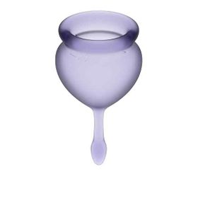Satisfyer - Feel Good Menstrual Cup Set Lila