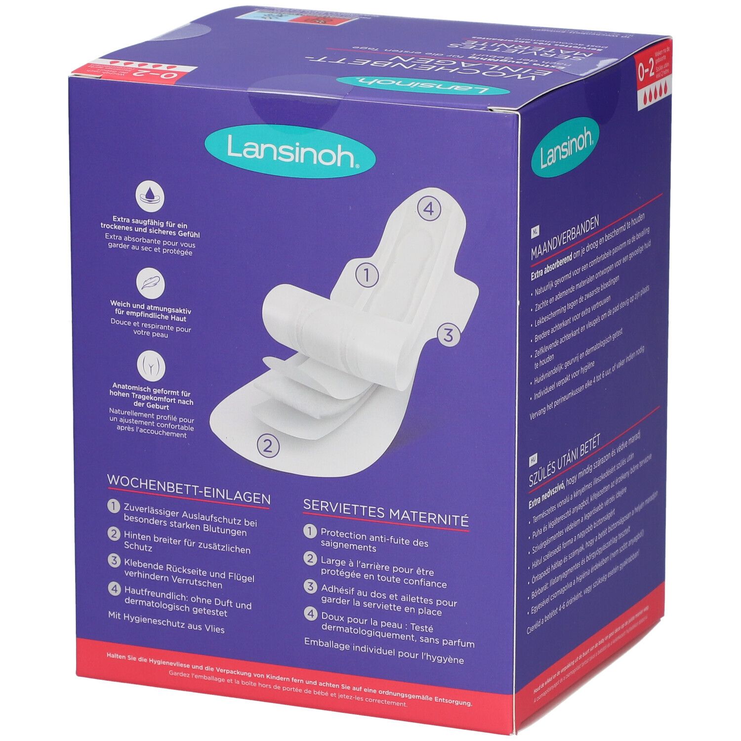 Lansinoh® WOCHENBETTEINLAGEN