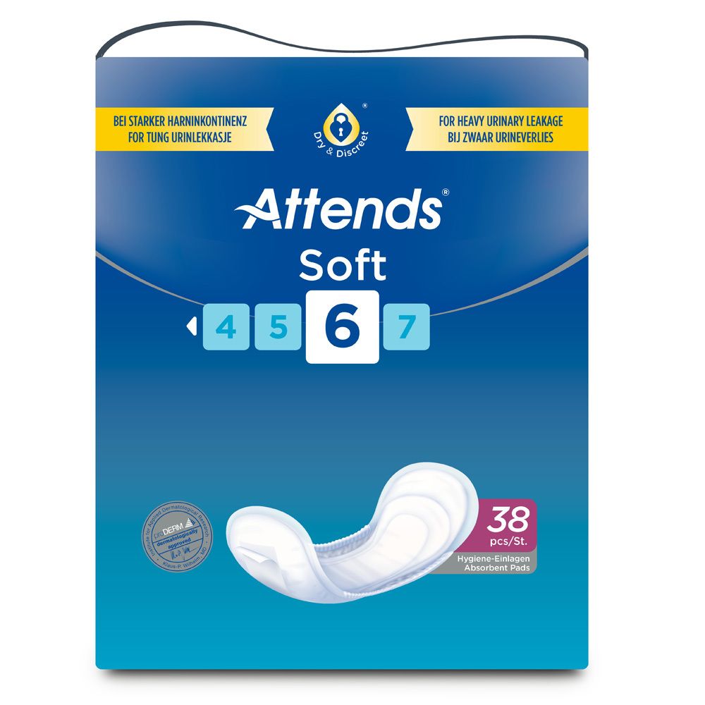 Attends® Soft 6 Einlagen