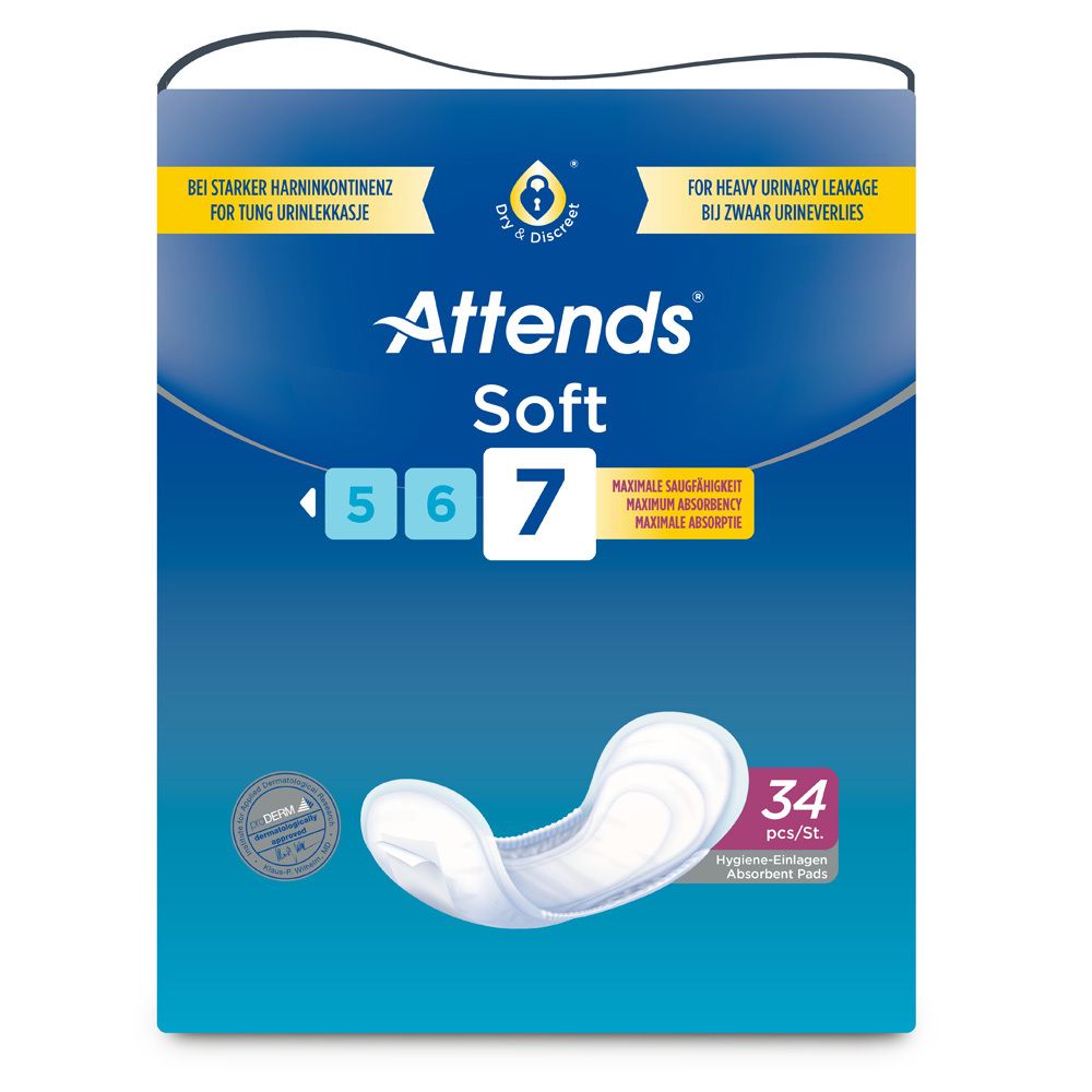 Attends® Soft 7 Einlagen