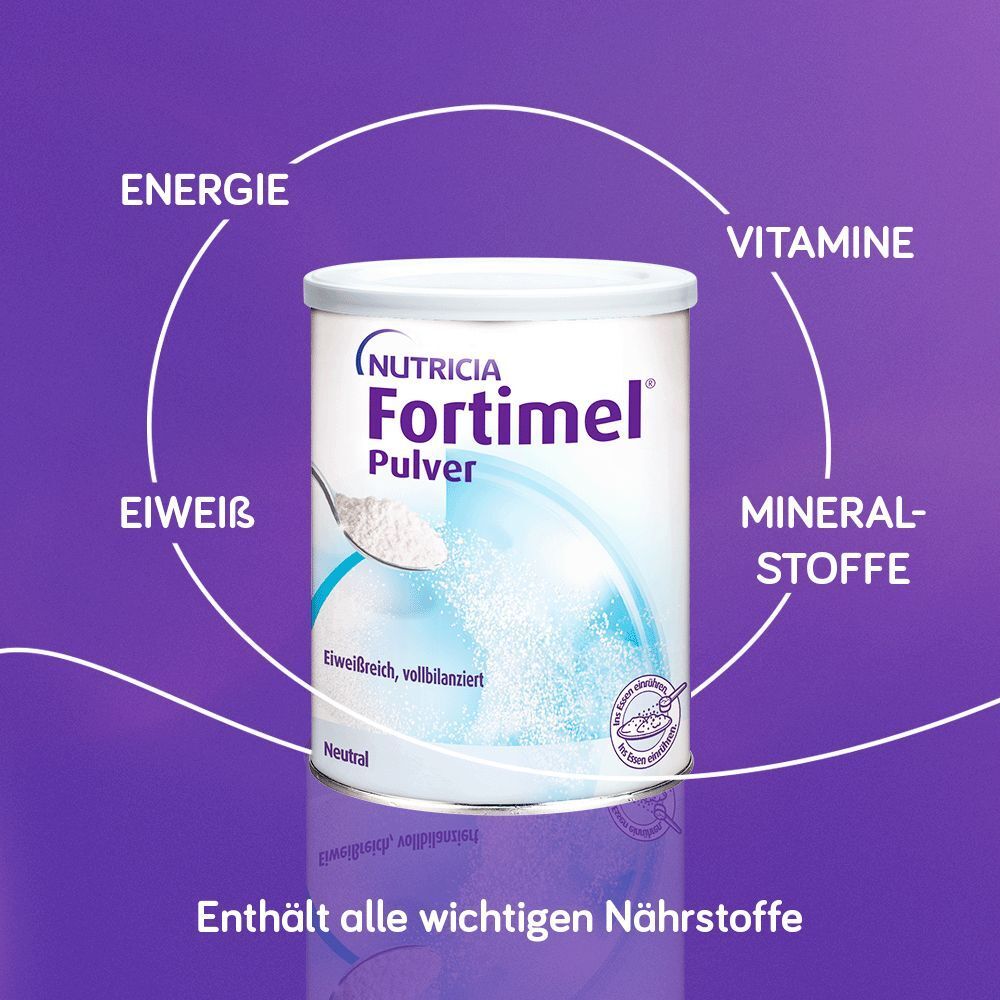 Fortimel Pulver Aufbaunahrung Neutral
