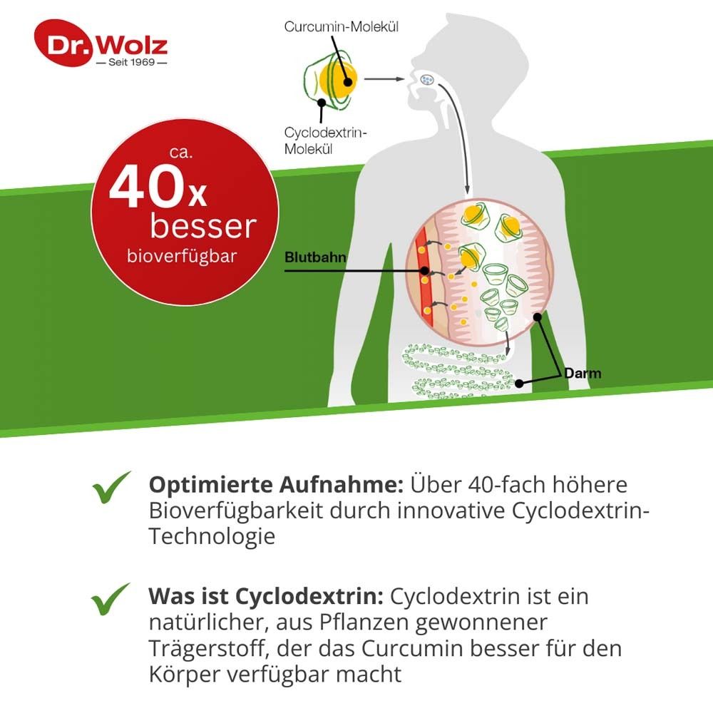 Curcumin Extrakt 45 Kapseln