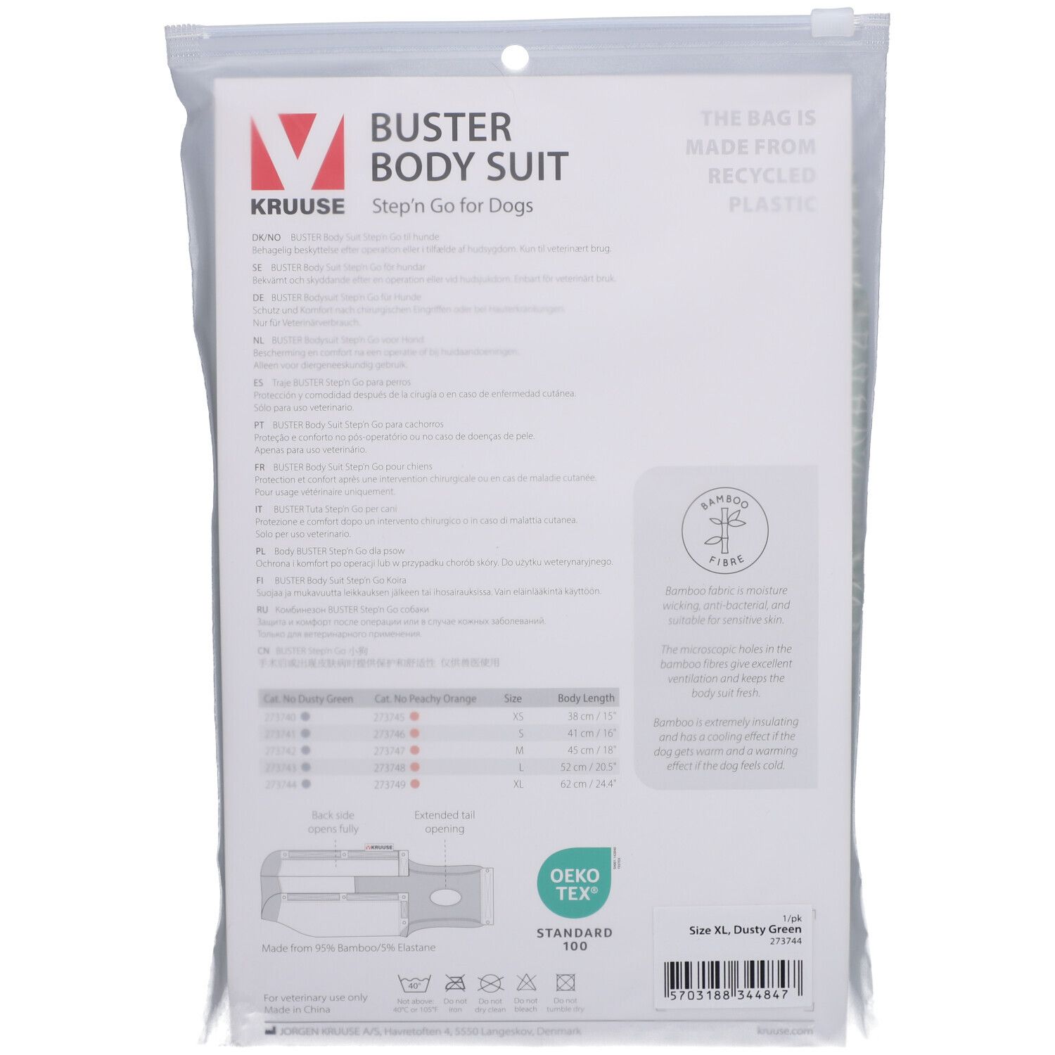 BUSTER Body Suit – Step’n Go for Dogs Gr. XL