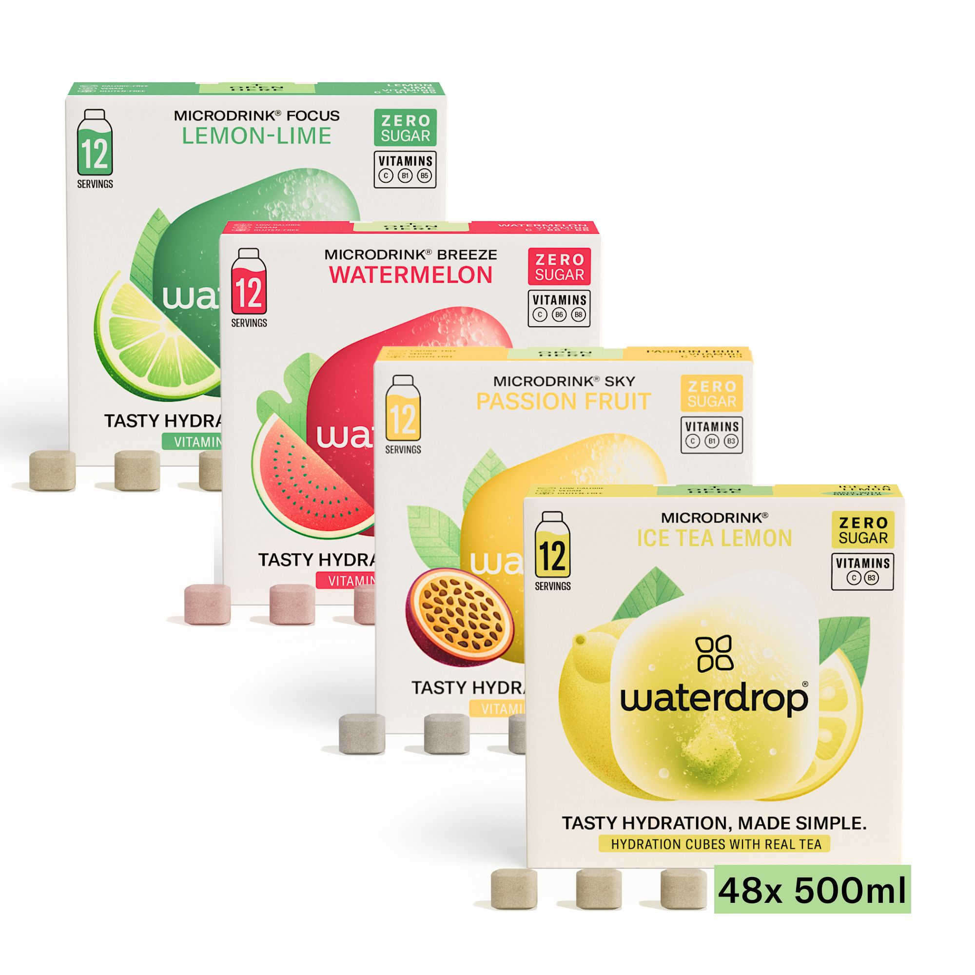 waterdrop® Microdrink Bestseller Set Getränkewürfel